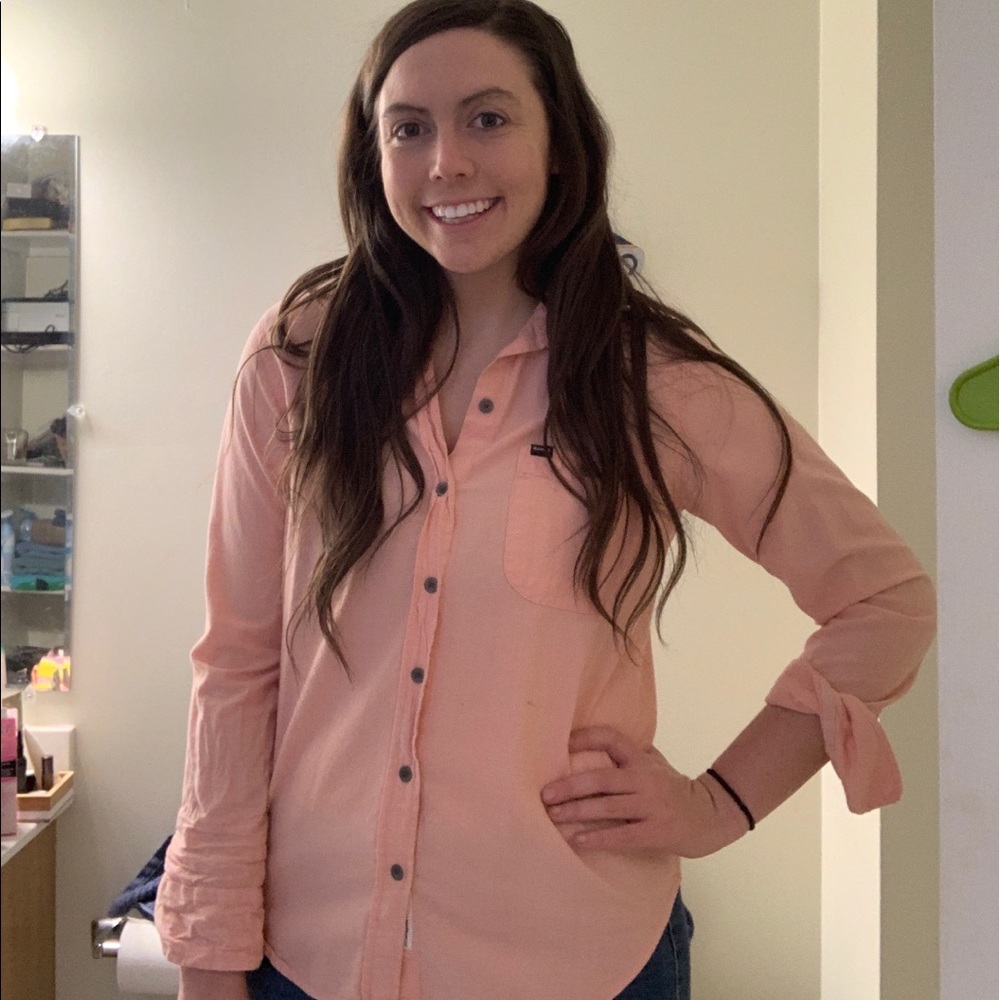 Pink Button Up Shirt